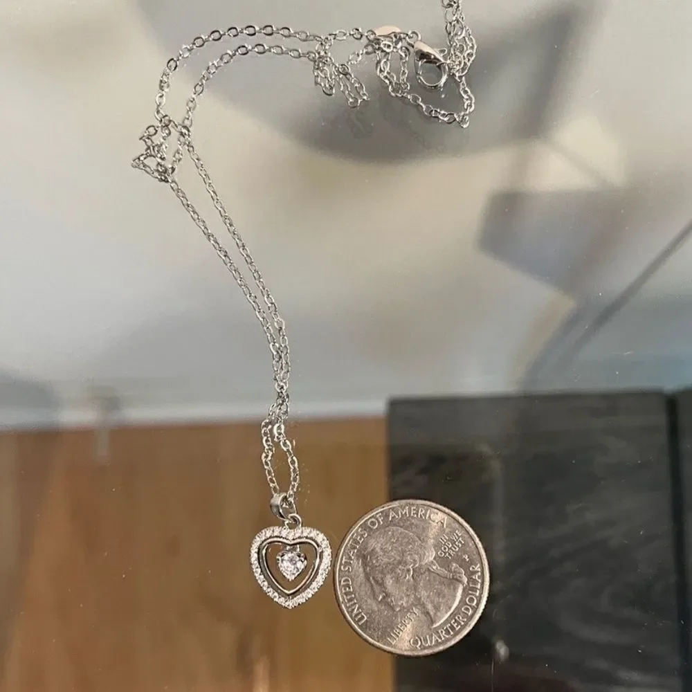 The Princess Darling Necklace in 925 silver and cubic zirconia